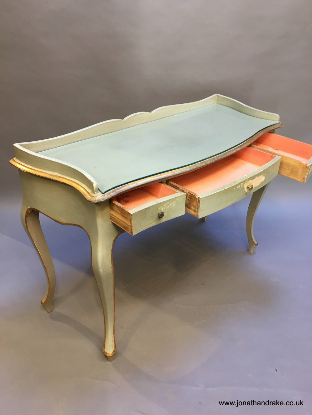 French Painted Dresssing Table View VI