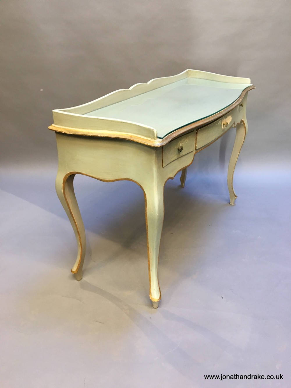 French Painted Dresssing Table View VII