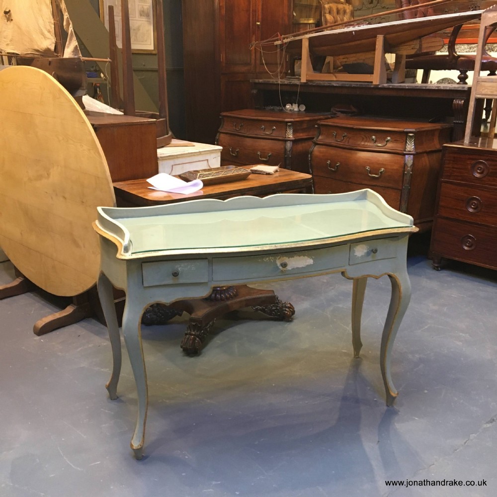 French Painted Dresssing Table View X