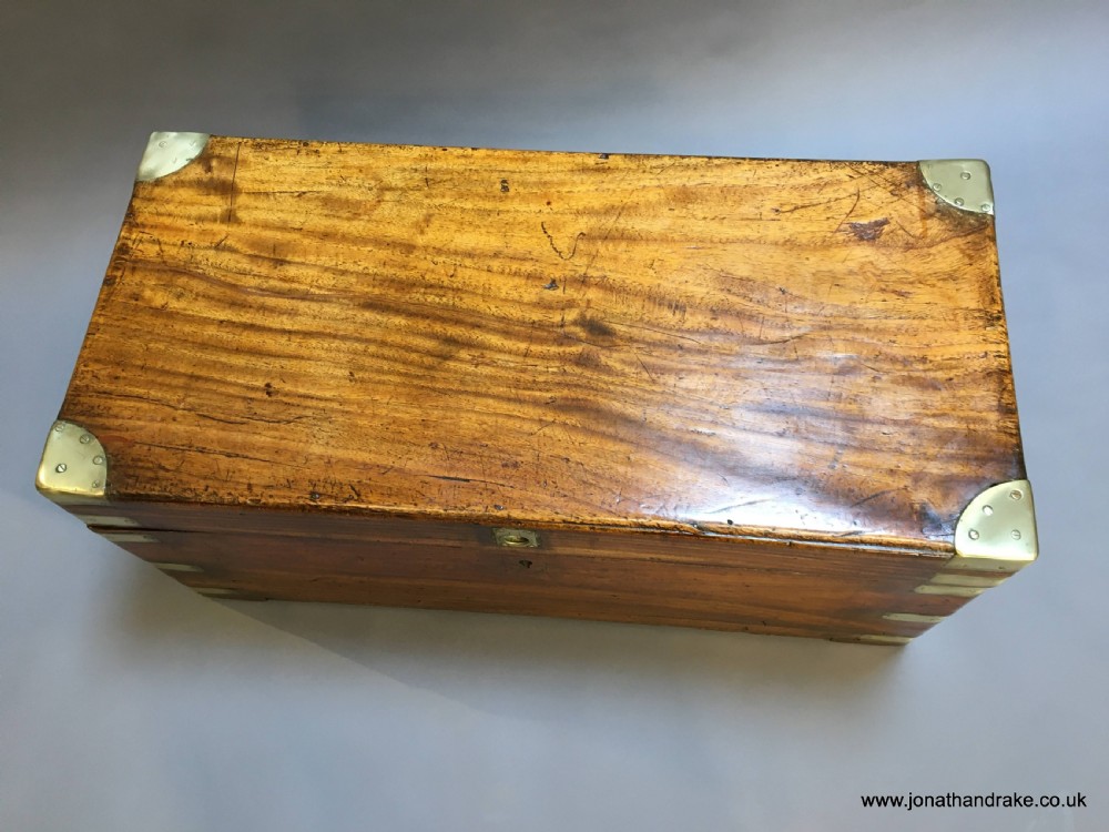 Campaign camphor chest trunk View II