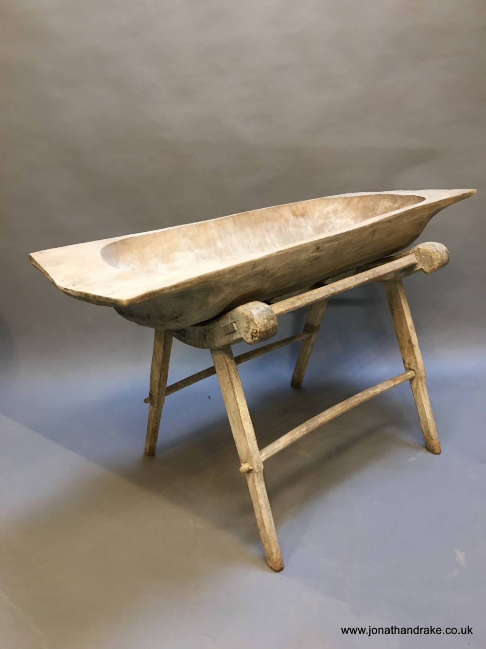 rare antique flour trough View V