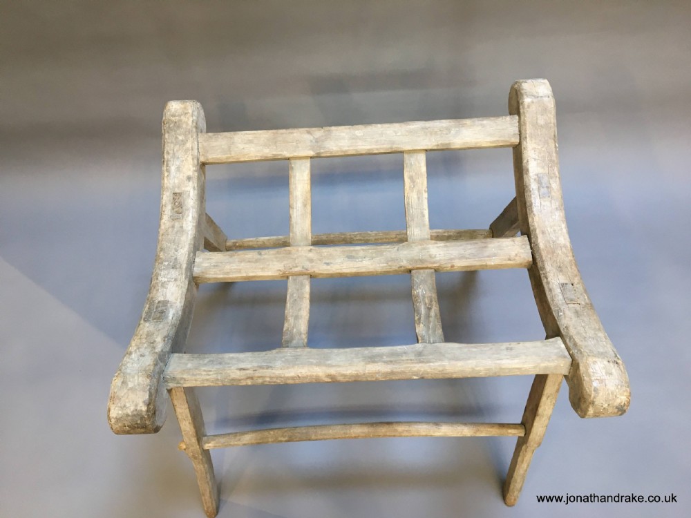 rare antique flour trough View XIII