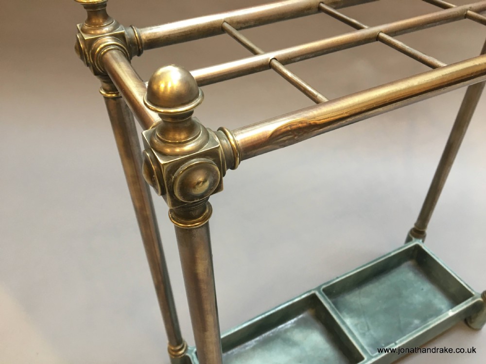 Victorian brass stick stand View V