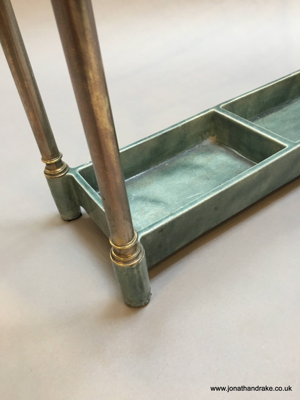 Victorian brass stick stand View VII