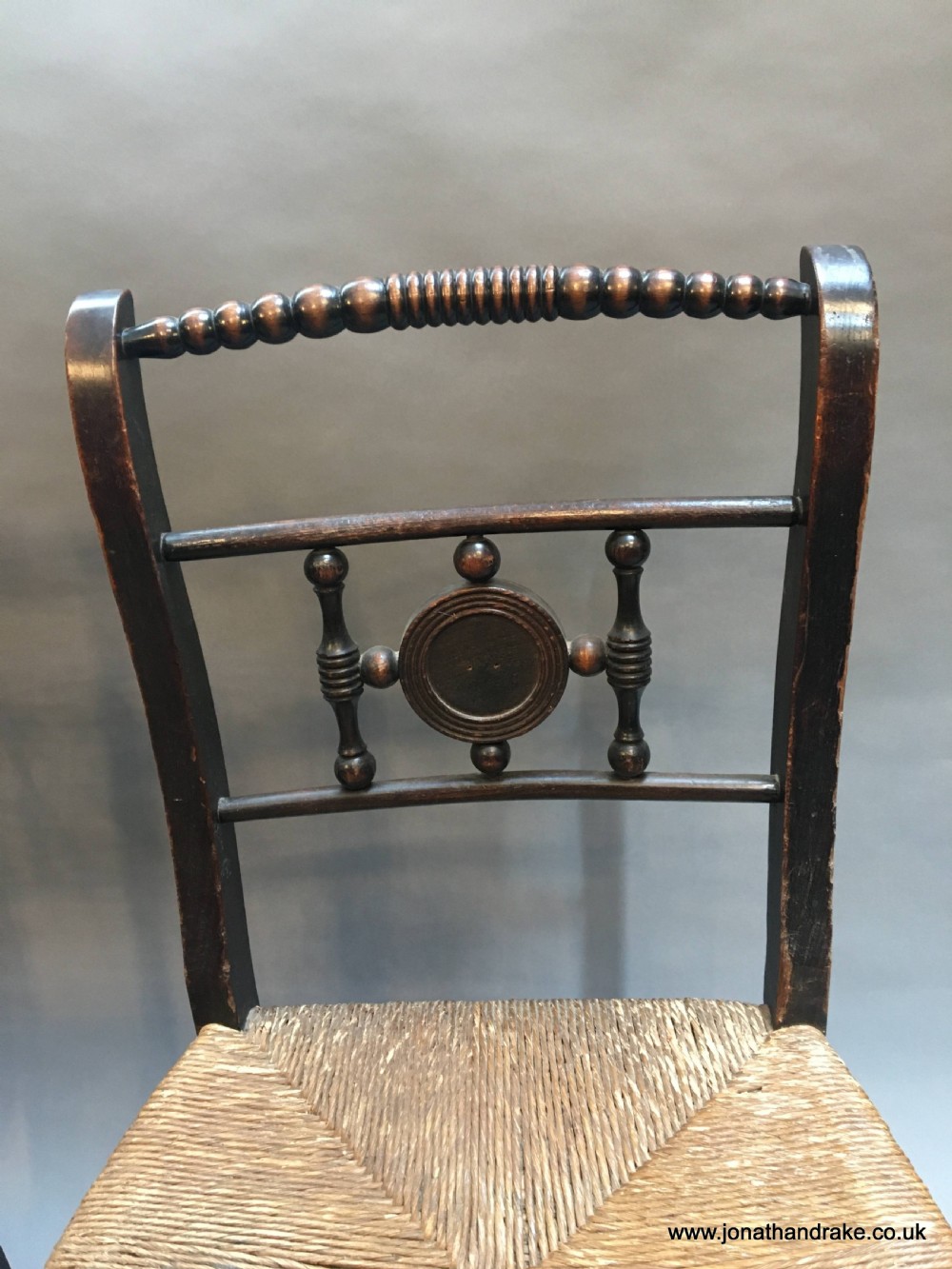 Pair Regency side chairs View V