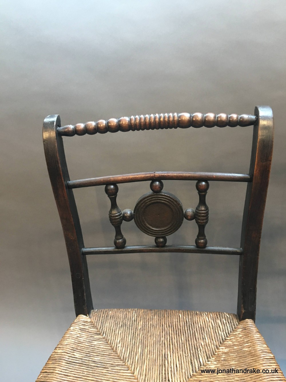 Pair Regency side chairs View VI