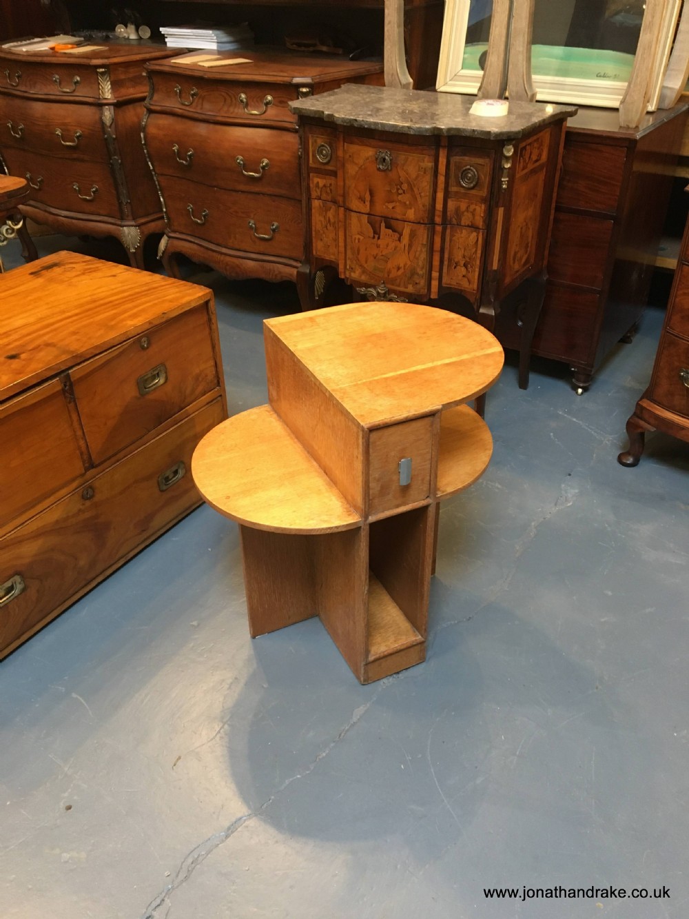 art deco heals table View XI