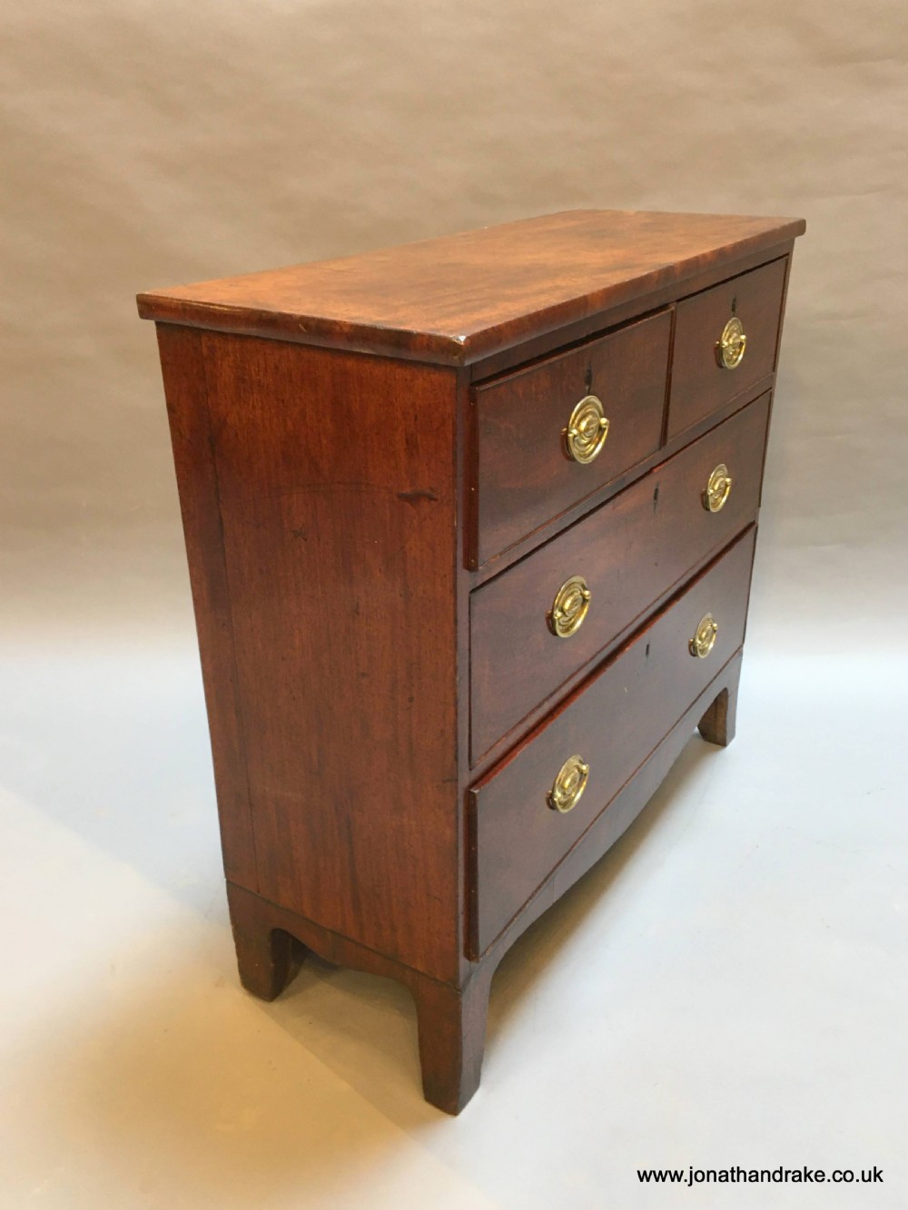 Georgian mahogany hall chest View VII