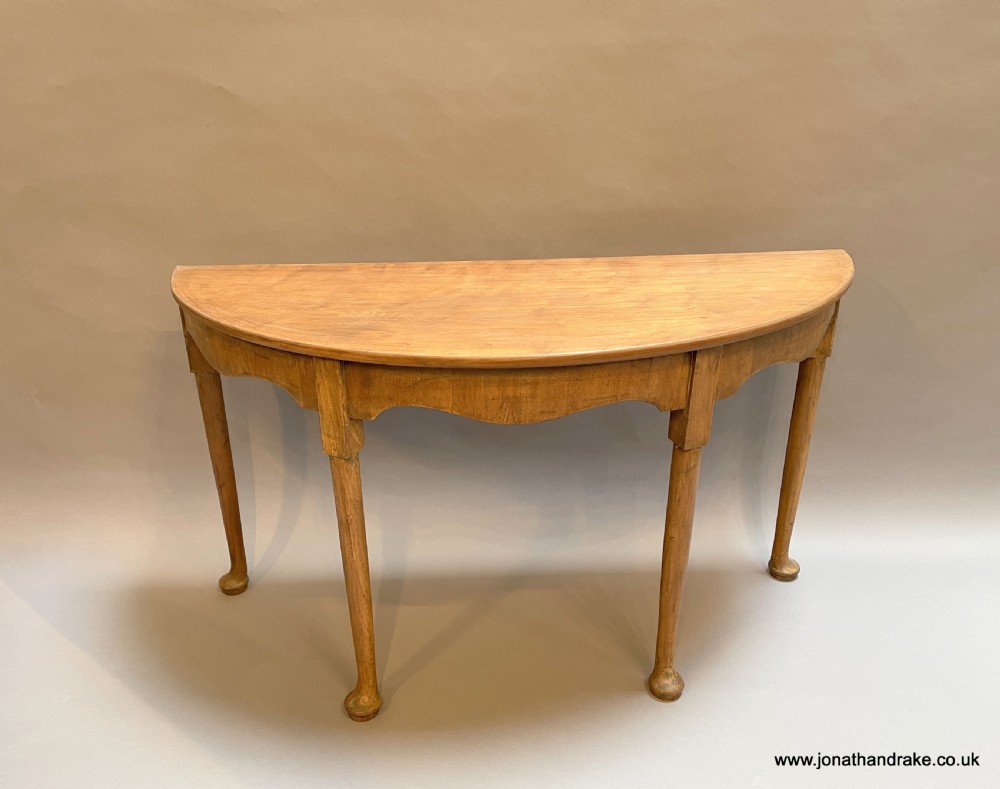 console tables , pair Georgian mahogany View VIII