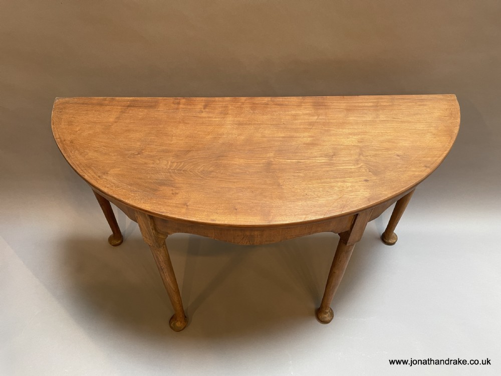 console tables , pair Georgian mahogany View IX