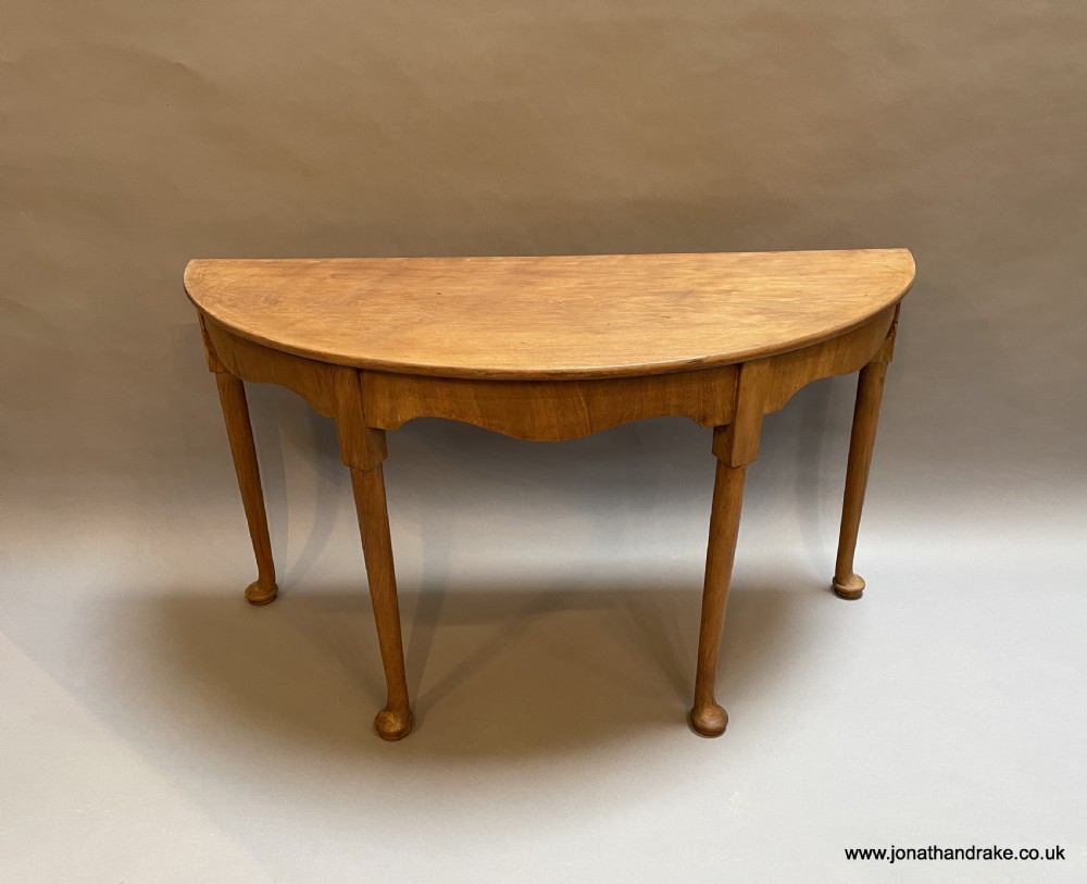 console tables , pair Georgian mahogany View X