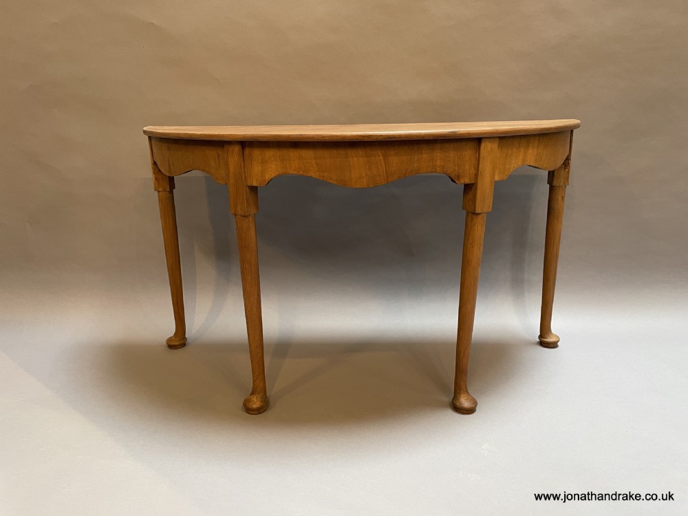 console tables , pair Georgian mahogany View XI