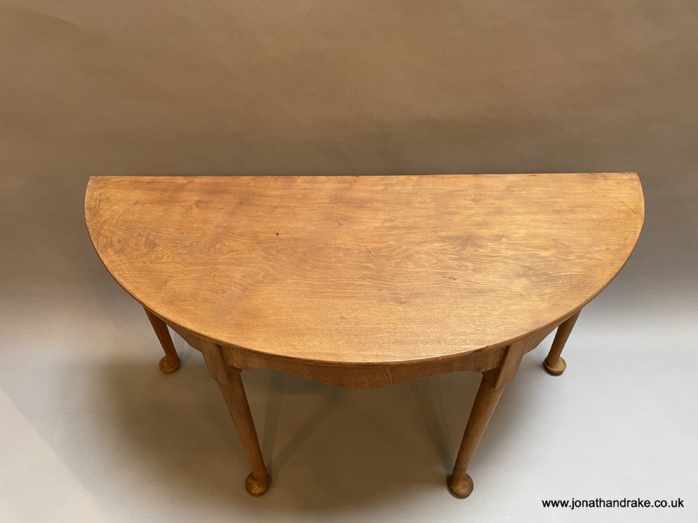 console tables , pair Georgian mahogany View XII