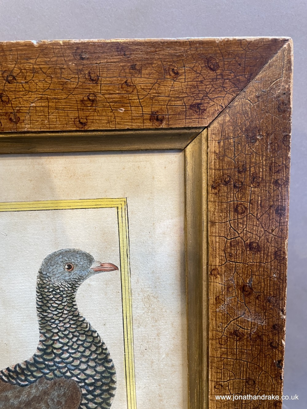 C18th coloured engraving View II