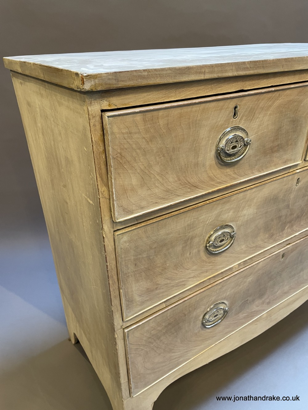 George III bleached chest of drawers View VI