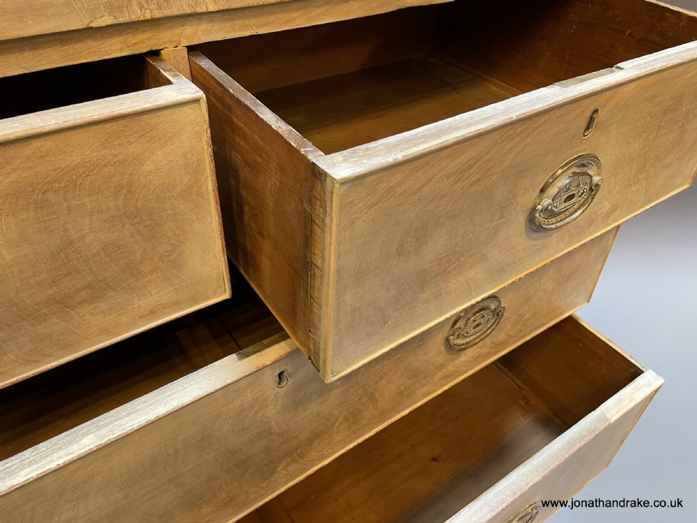 George III bleached chest of drawers View VIII