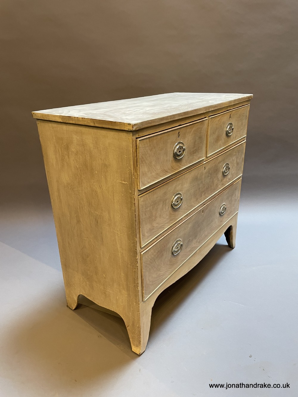 George III bleached chest of drawers View IX