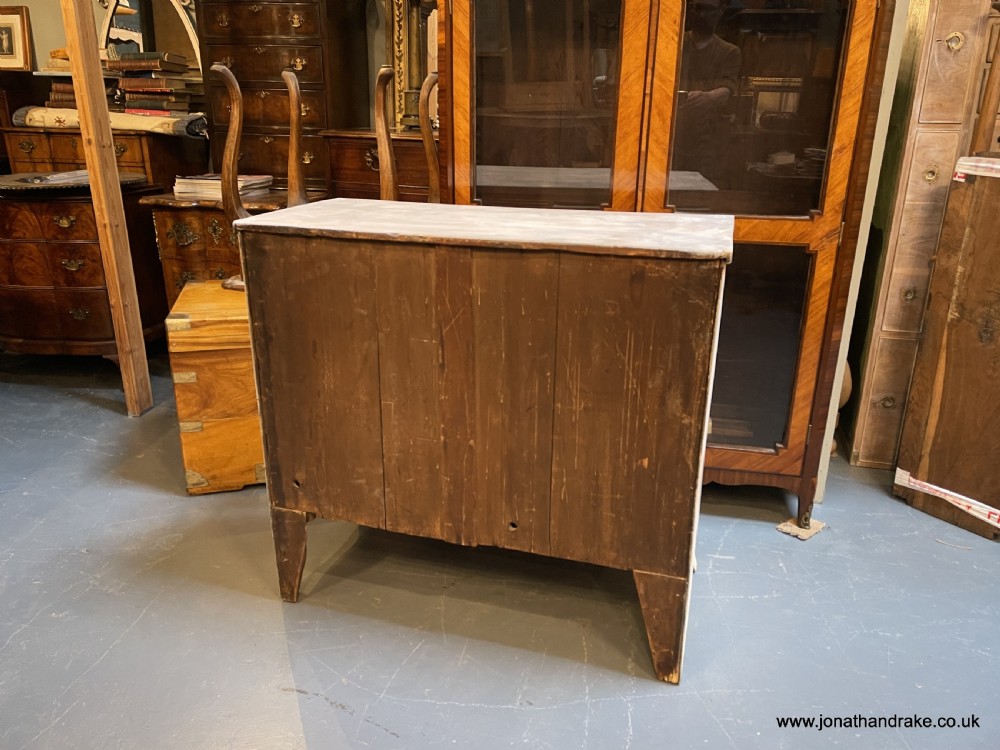 George III bleached chest of drawers View XI
