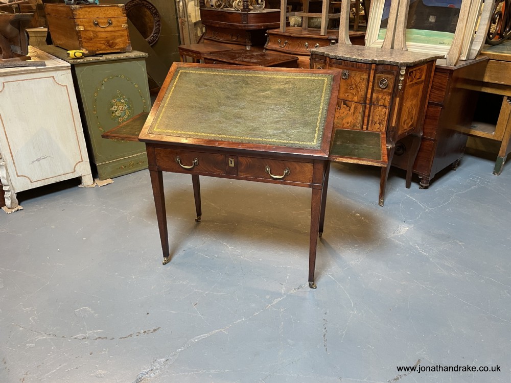 C19th architects writing table View XIII