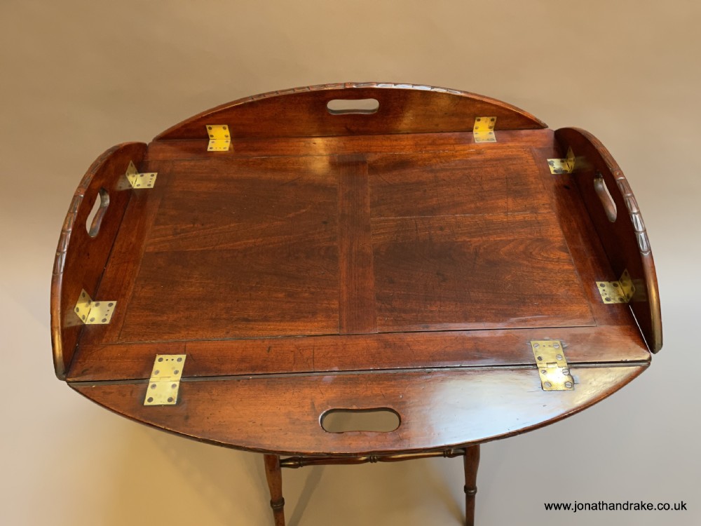 Georgian butlers tray coffee table View III