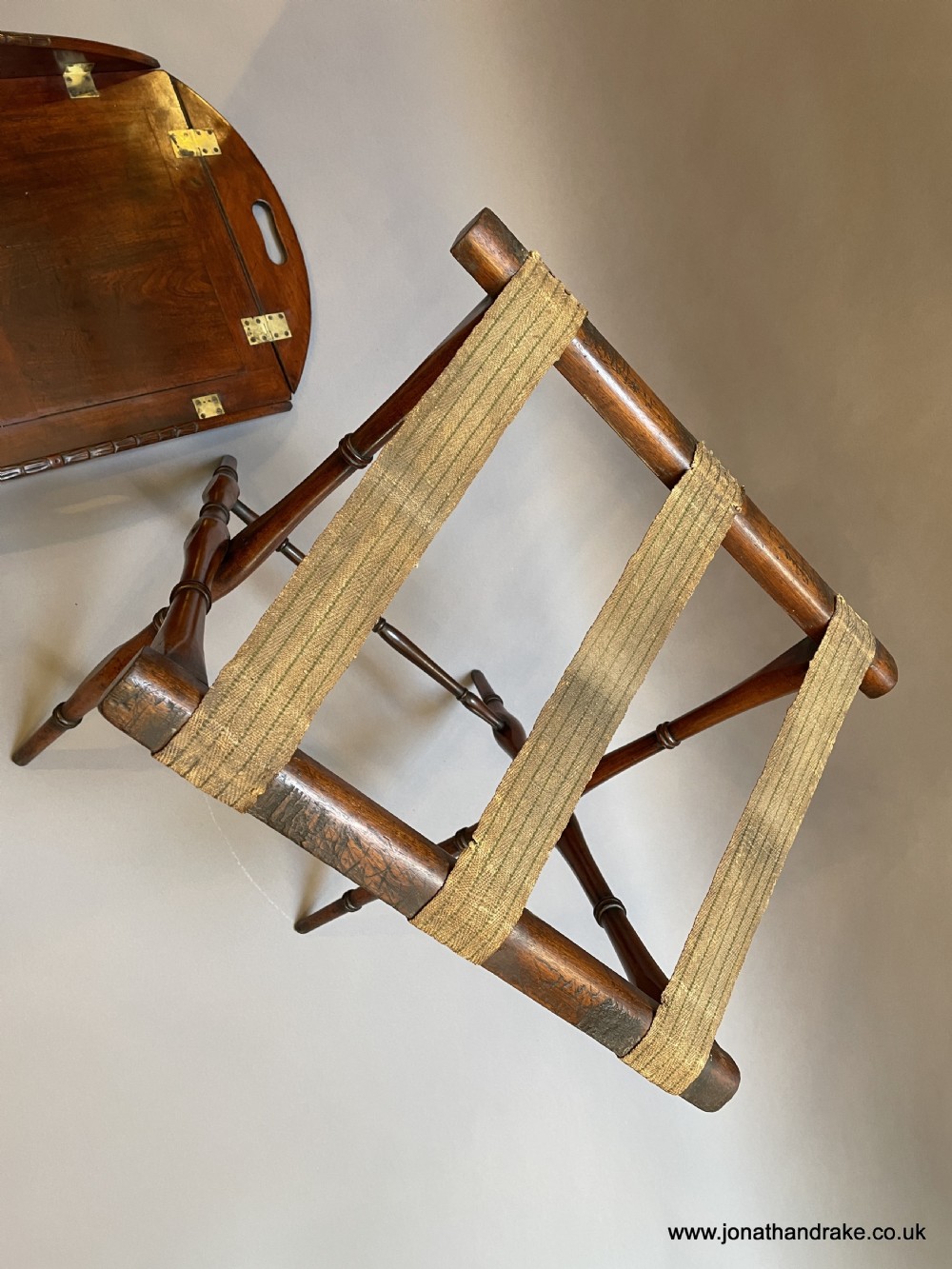 Georgian butlers tray coffee table View VII
