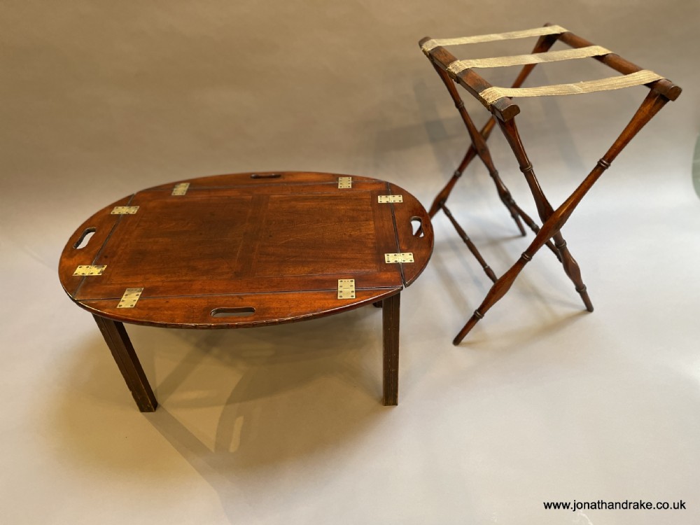 Georgian butlers tray coffee table View IX
