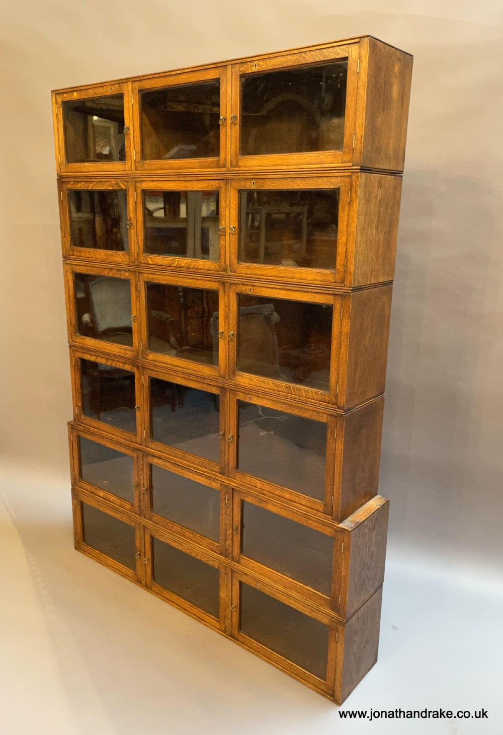 Globe Wernicke Type Stacking Bookcase View II