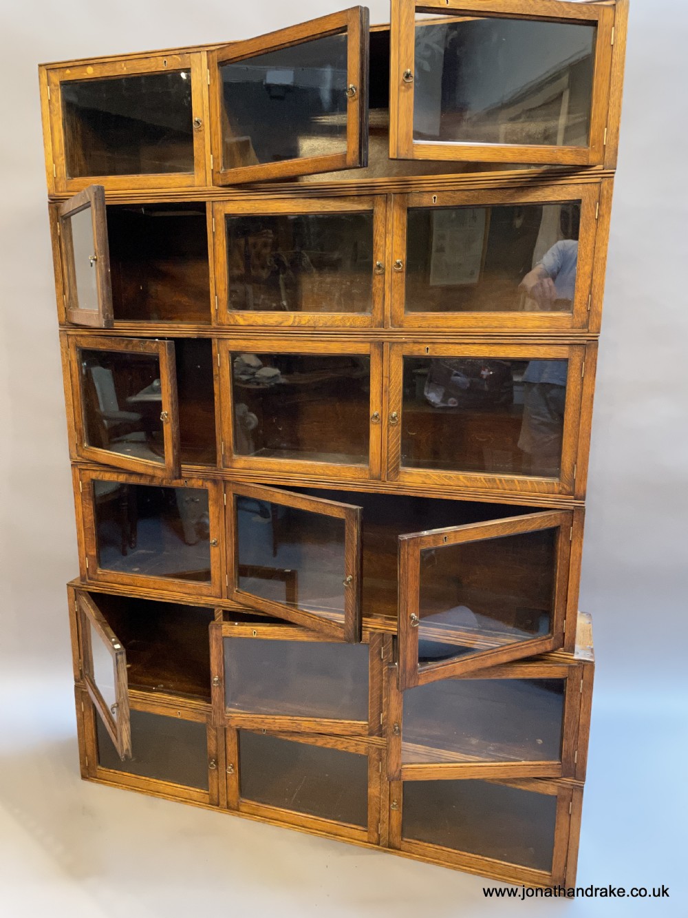 Globe Wernicke Type Stacking Bookcase View III