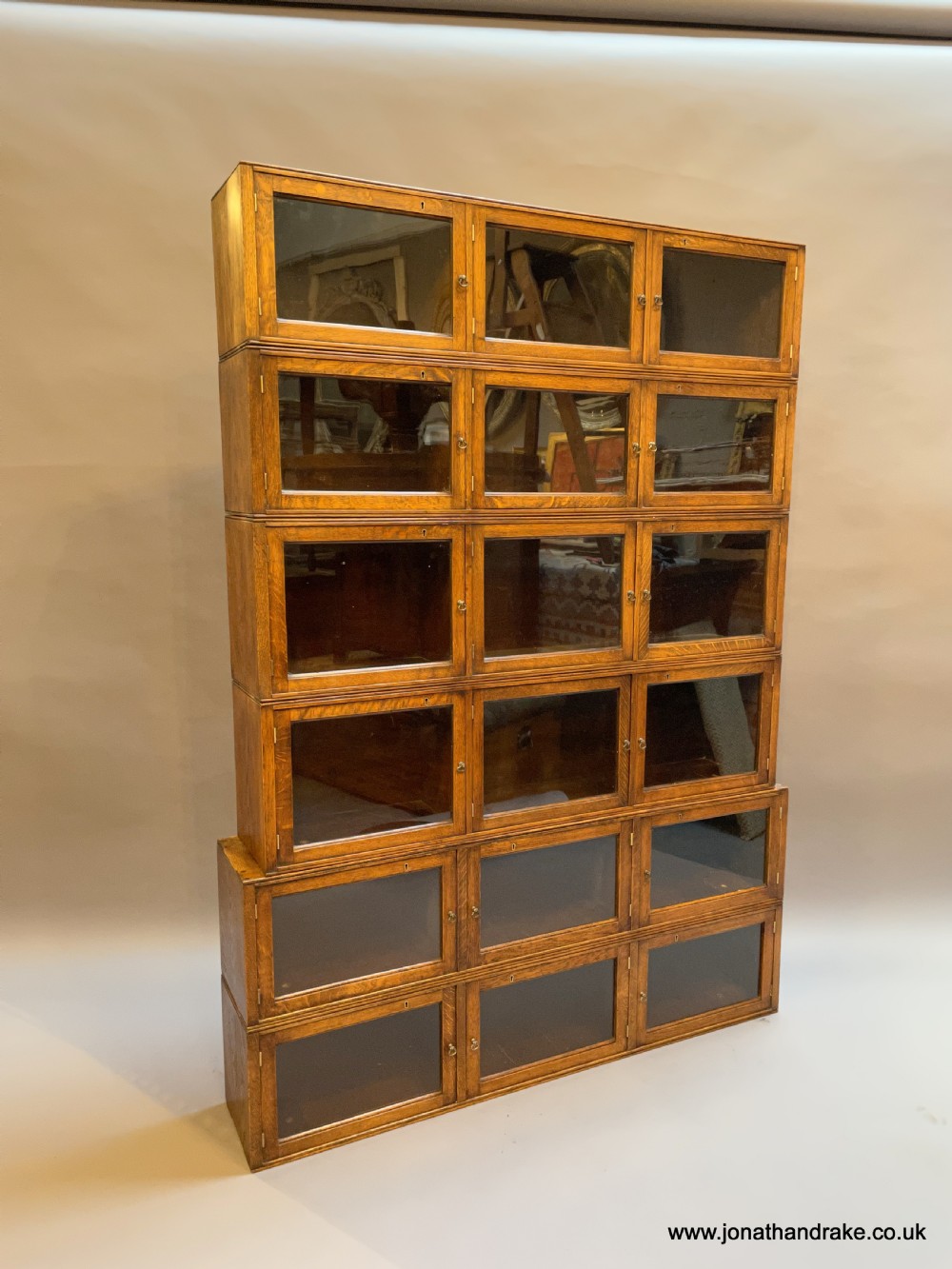 Globe Wernicke Type Stacking Bookcase View VI