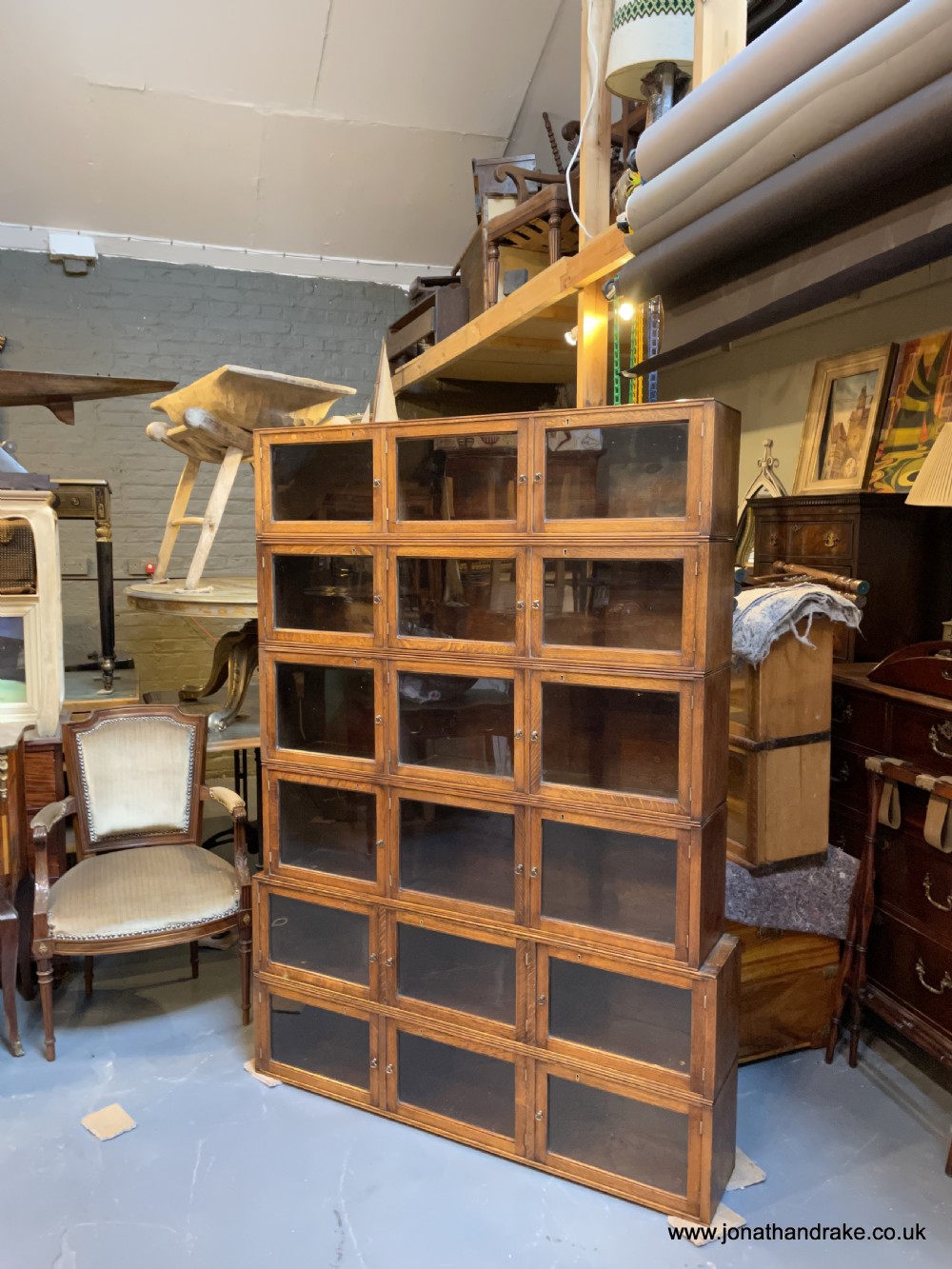 Globe Wernicke Type Stacking Bookcase View IX