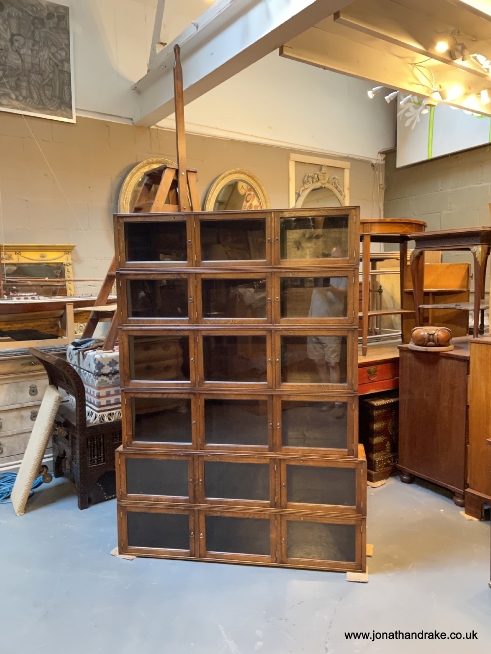 Globe Wernicke Type Stacking Bookcase View XI