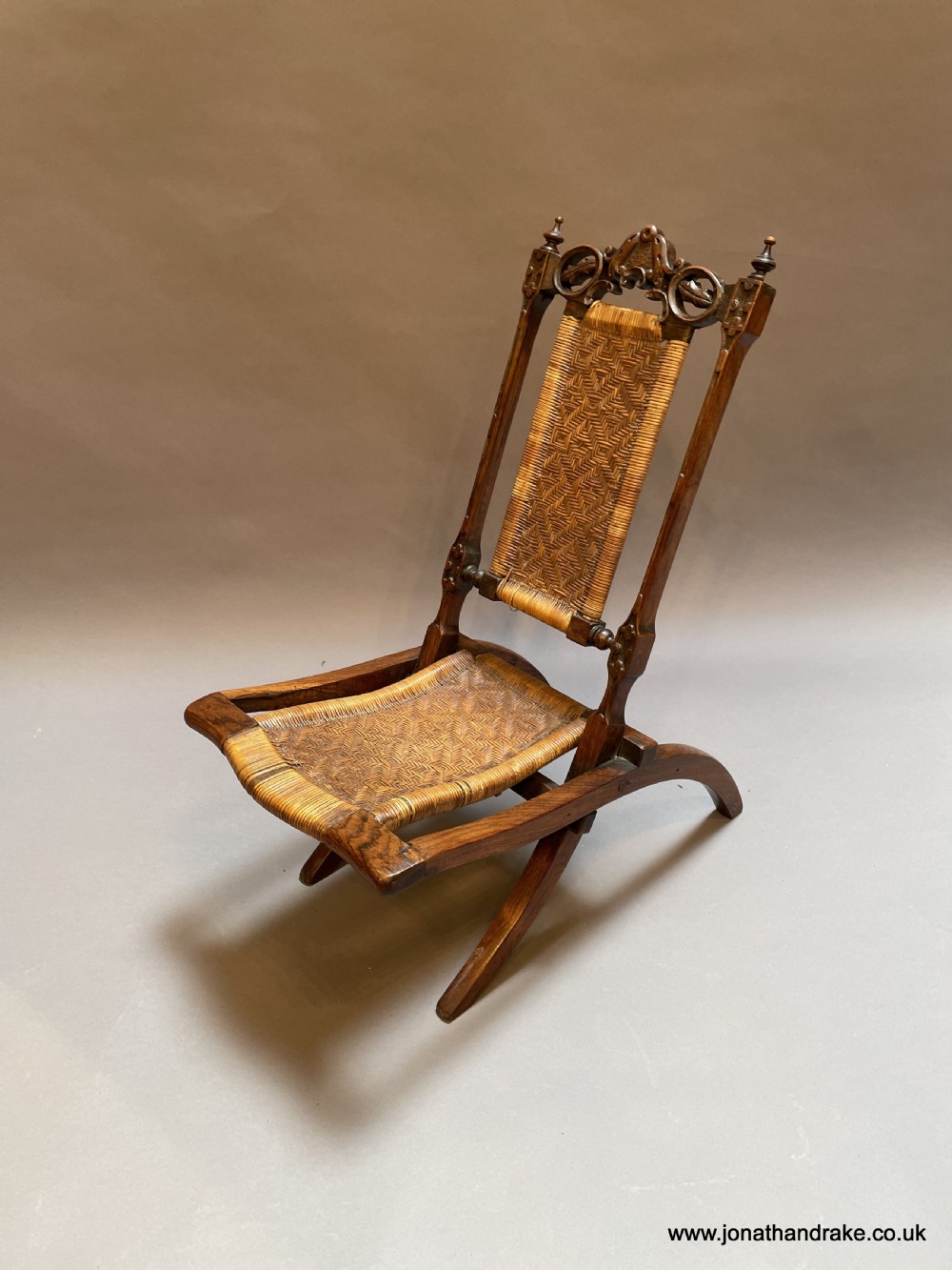 C19th Anglo-Colonial steamer chair