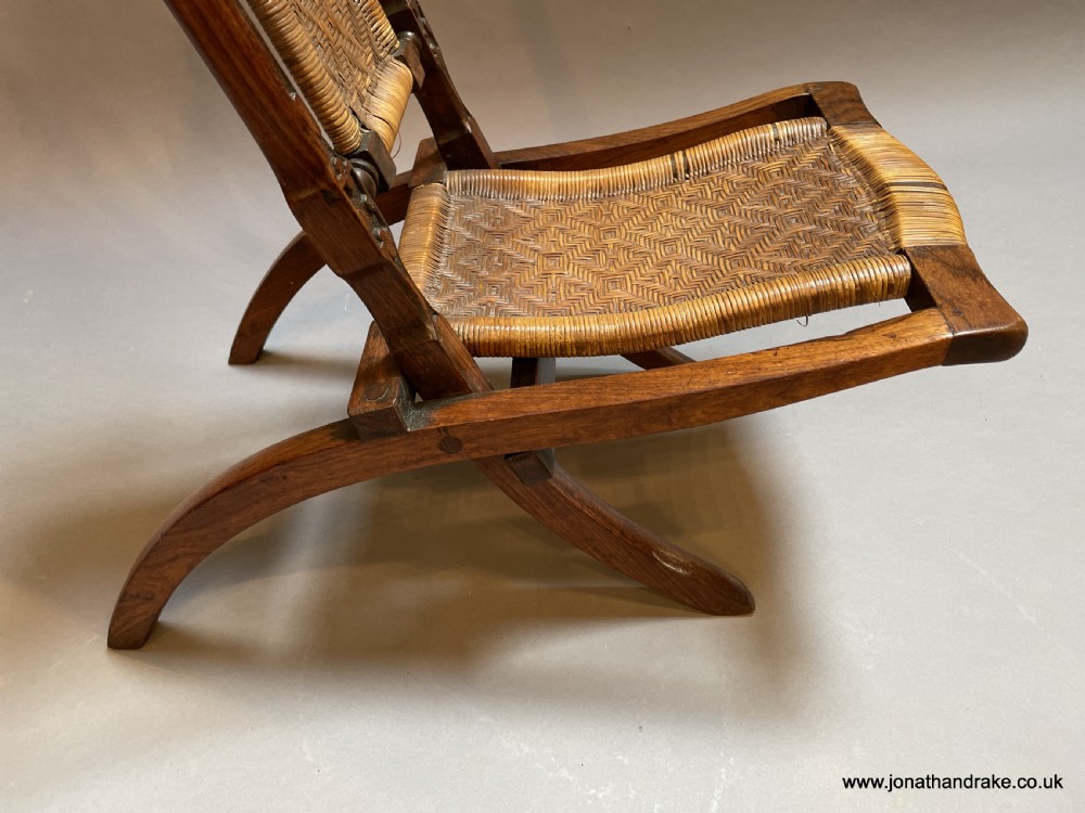 C19th Anglo-Colonial steamer chair View V