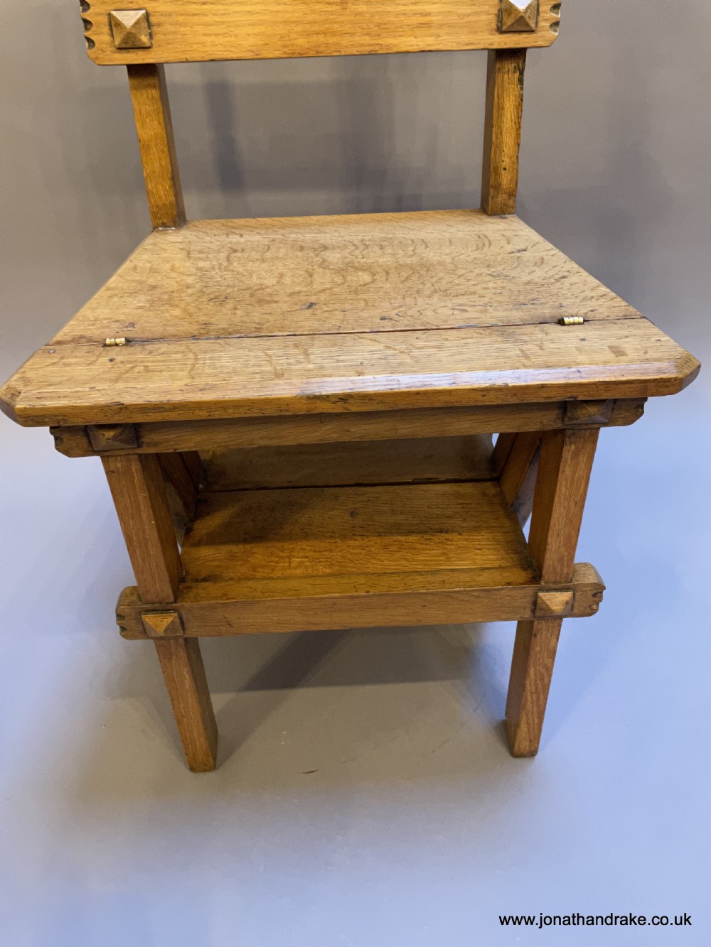 Metamorphic library chair steps View IV