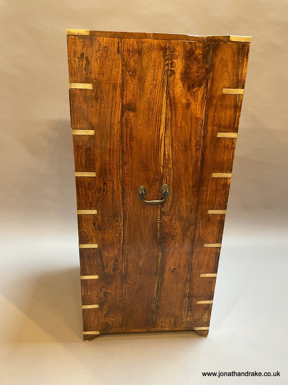 Colonial campaign chest of drawers View III