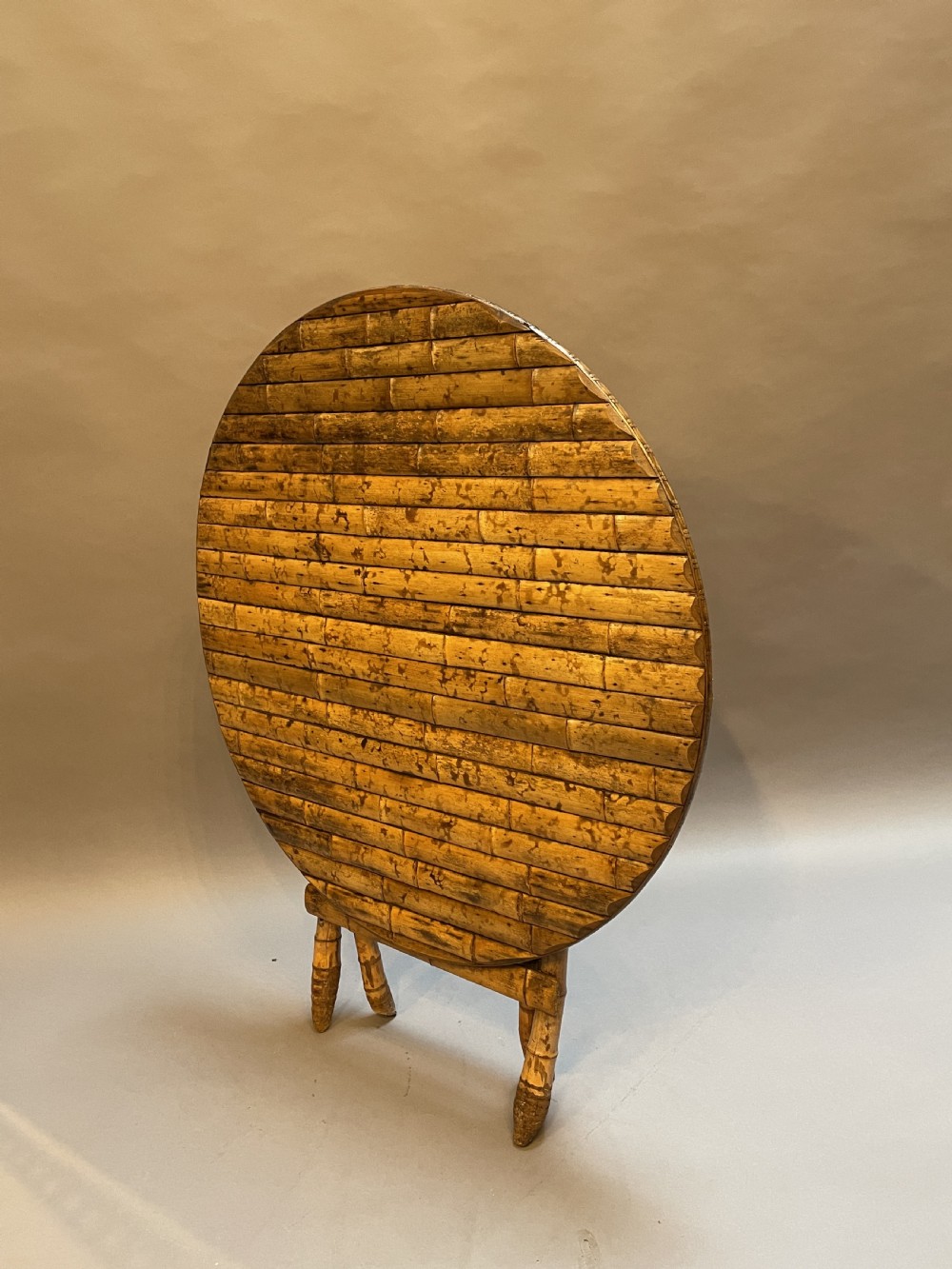 bamboo occasional folding table View II