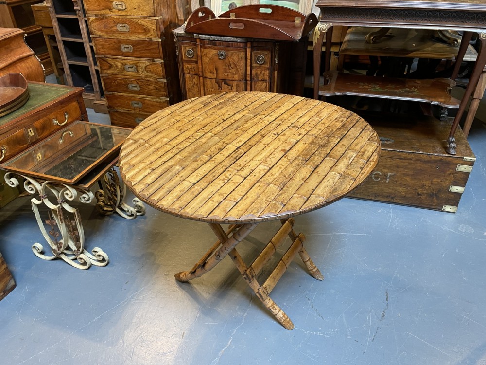 bamboo occasional folding table View X