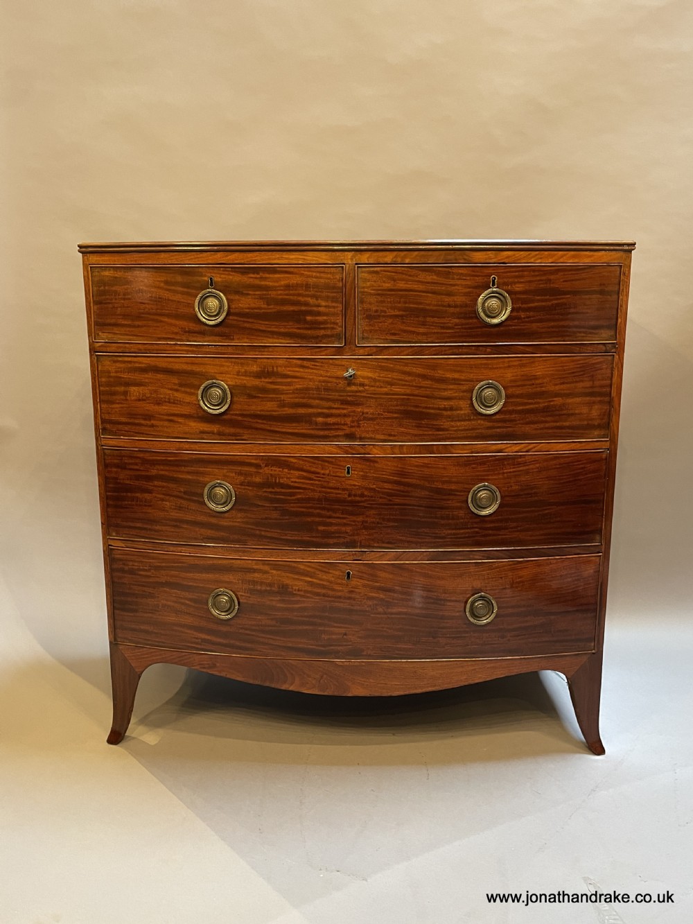 George 111 bow chest of drawers View IV