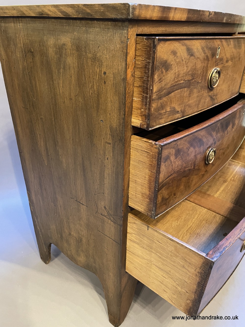 george III small chest of drawers View X