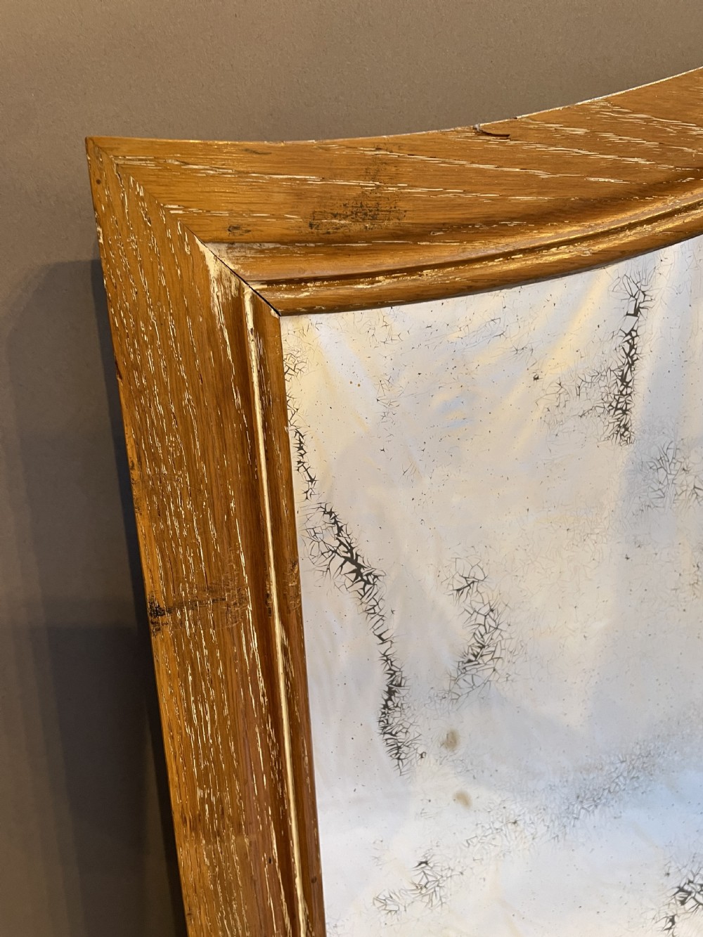 C20th French overmantle mirror View III