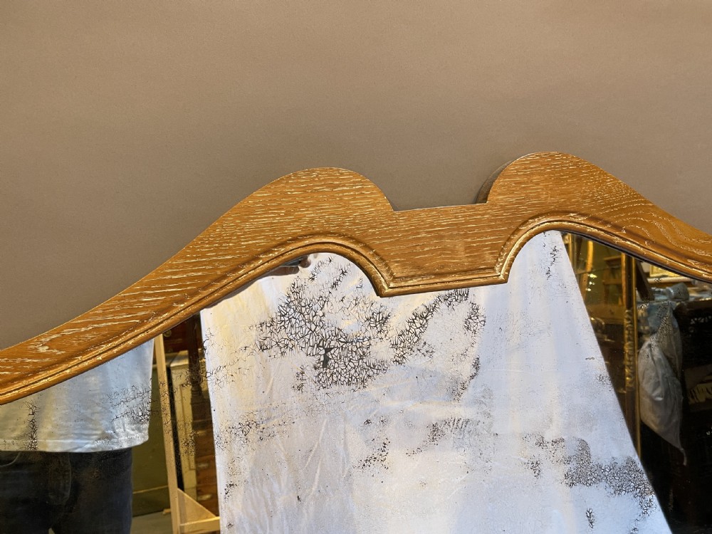 C20th French overmantle mirror View IV