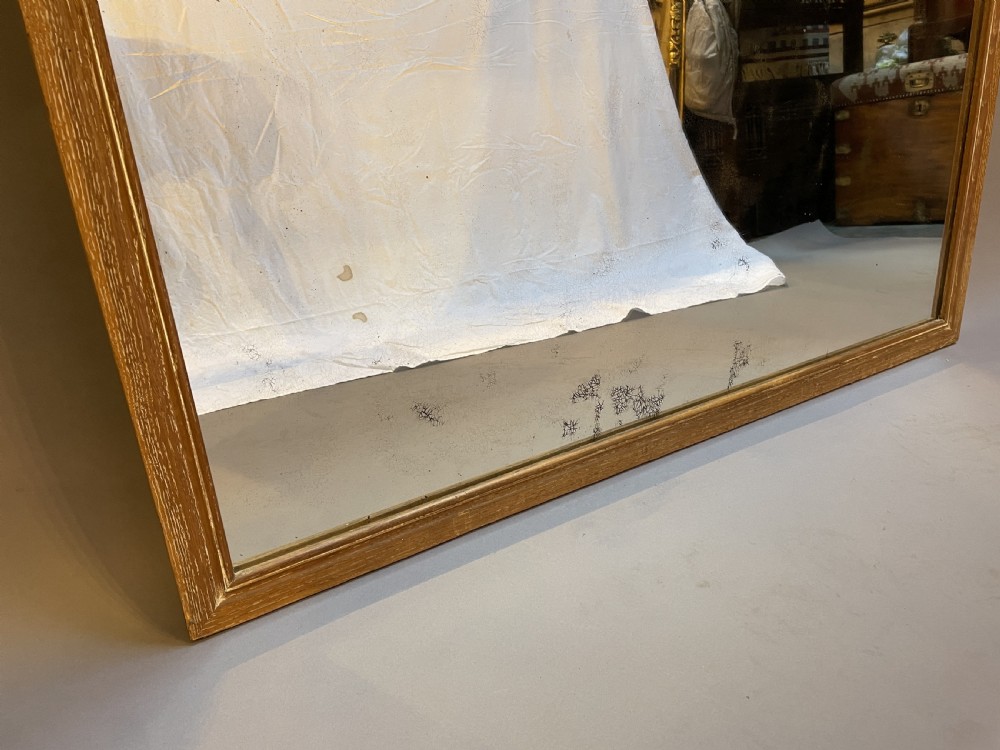C20th French overmantle mirror View V