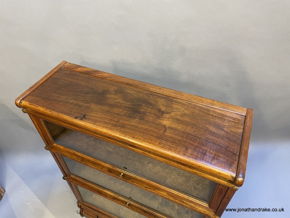 Globe wernicke walnut bookcase View III