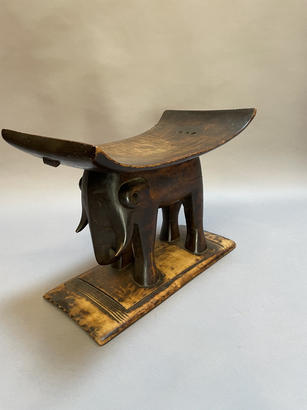 Ashanti elephant stool View II