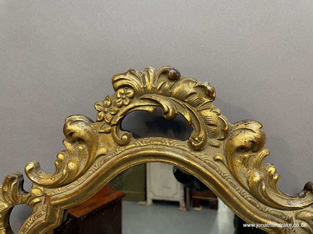 Rococo gilt mirror View III