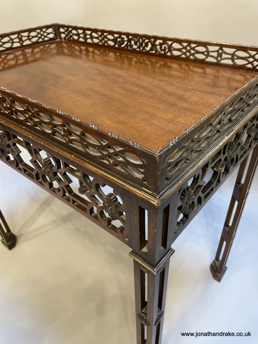 Chippendale Revival side table View IV