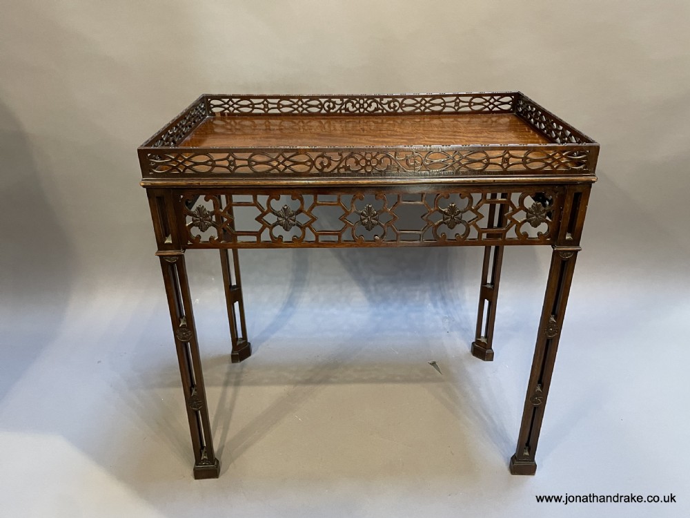Chippendale Revival side table View V