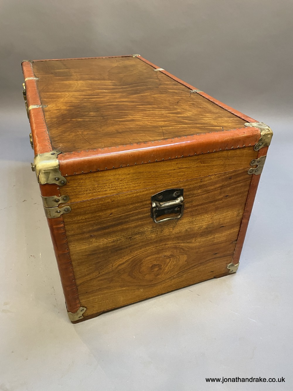 Unusual camphor campaign trunk View IV