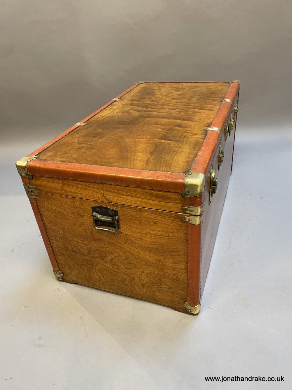 Unusual camphor campaign trunk View VI
