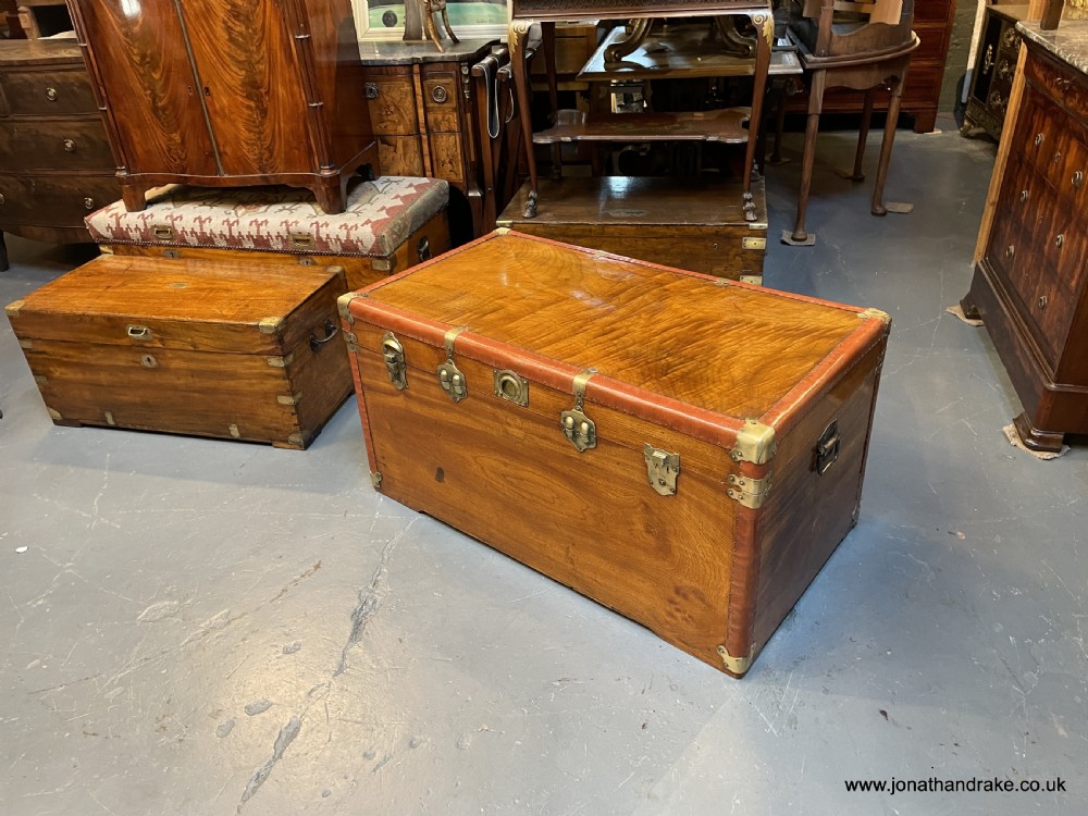 Unusual camphor campaign trunk View VIII